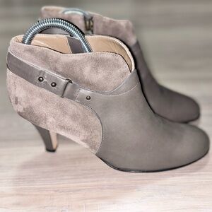 Anyi Lu hand made in Italy Chic Gray Ankle Boots
